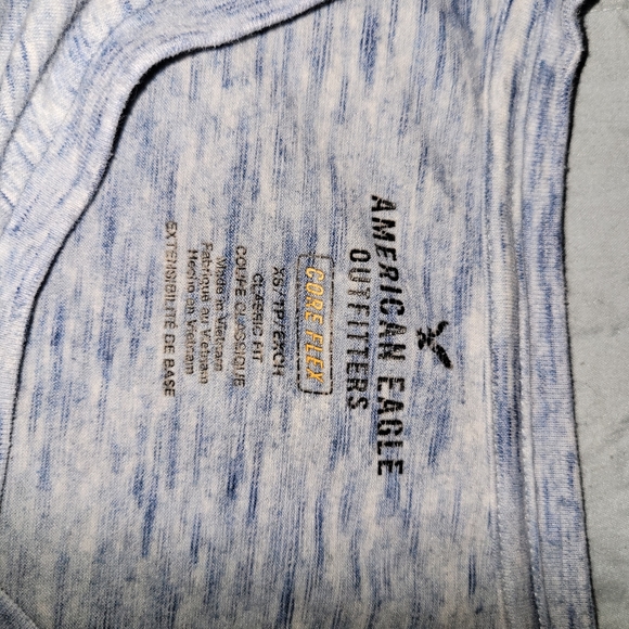 Blue V neck - Picture 3 of 4